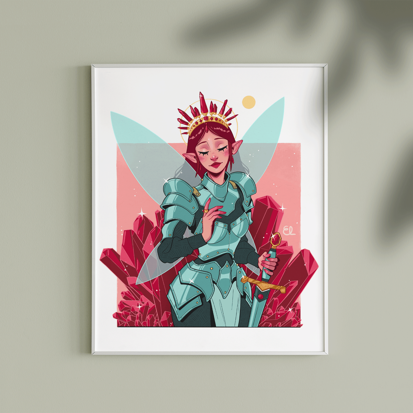 THE GEM FAIRY | Original | Art Print