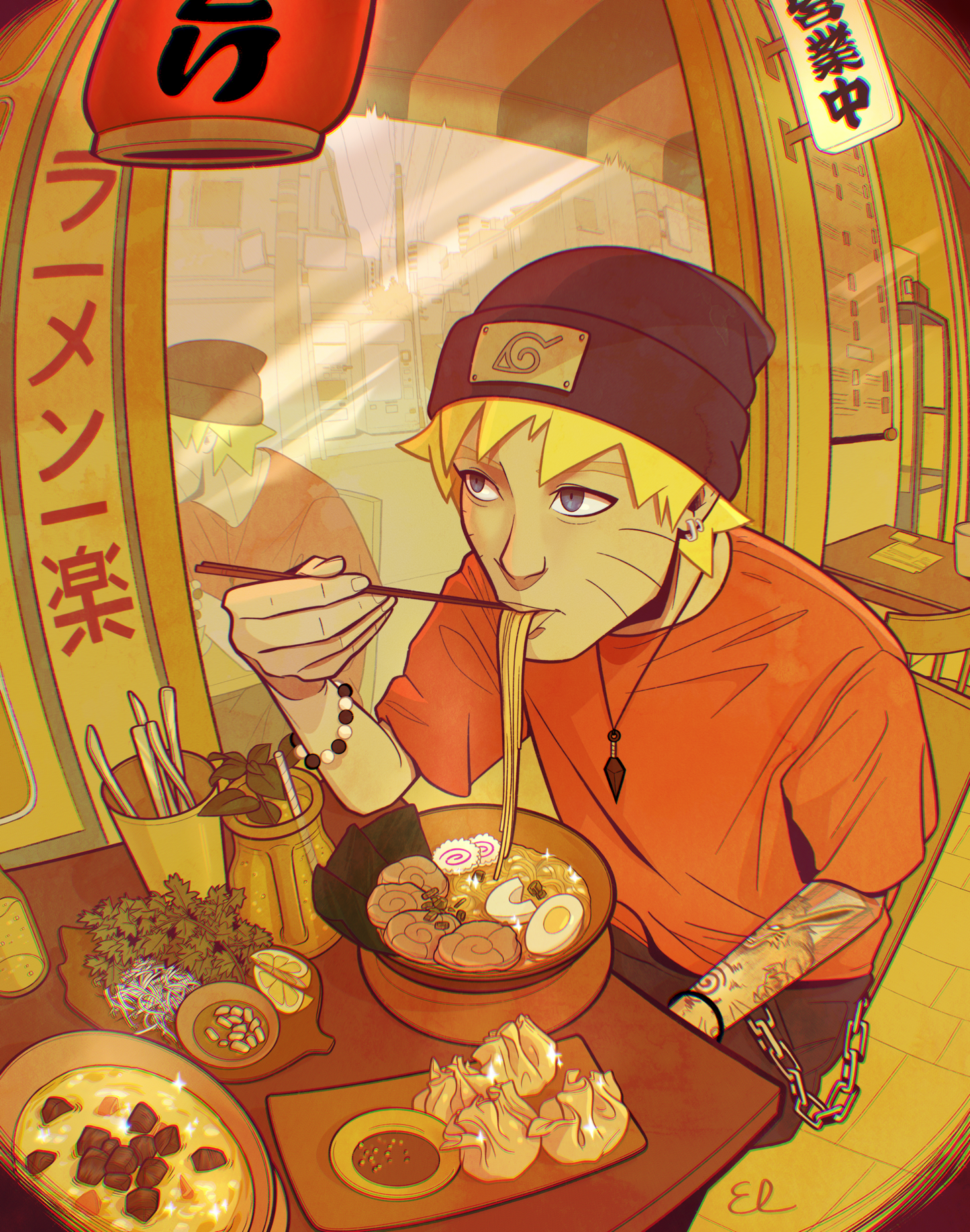 NARUTO’S RAMEN | Naruto Fanart | Art Print