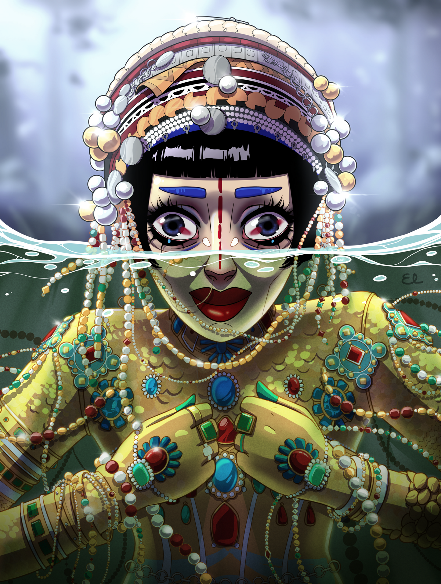 JIBARO | Love, Death & Robots Fanart | Art Print