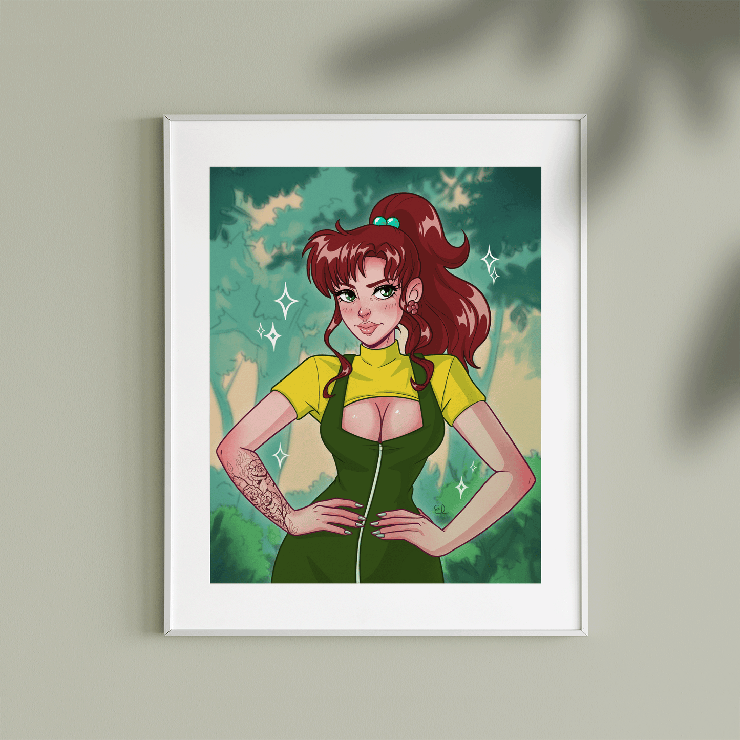 SAILOR JUPITER | Shirtcut Meme | Sailor Moon Fanart | Art Print